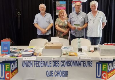 L’UFC Que Choisir au forum des associations à GUERET